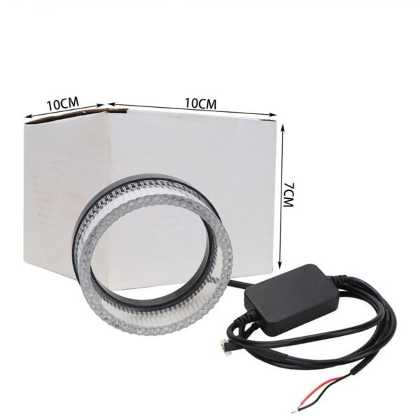 0111650-3 LED φωτιζόμενη στεφάνη αυτοκινήτου Angel Eyes 3" με εναλλαγή χρωμάτων– LED Car angel eyes