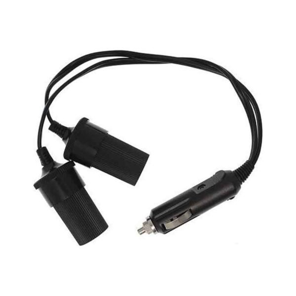 Rchang Αντάπτορας Αναπτήρα Αυτοκινήτου 41.4cm 12/24V με 2 Παροχές W14257- Fuded Cigarette Lighter Plug