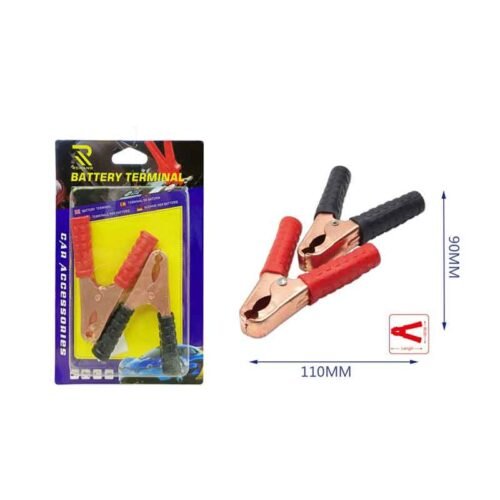 0111686 Rchang Σετ κροκοδειλάκια C7 90 με 110mm - Battery Terminal