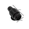 0111734-2 Rchang Πρίζα Κοτσαδόρου 13 Pin για Τρέιλερ - Connector Socket