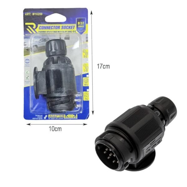 0111734-3 Rchang Πρίζα Κοτσαδόρου 13 Pin για Τρέιλερ - Connector Socket