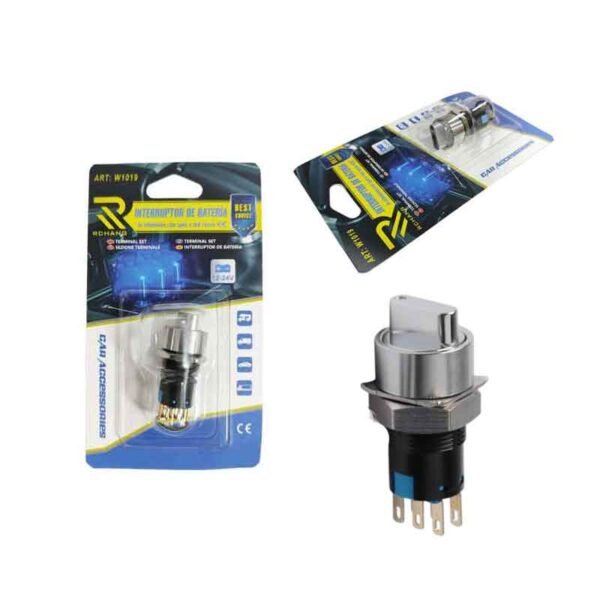 0111752 Rchang Διακόπτης Μπαταρίας 12–24V Μεταλλικός W1019 – Battery Cut Off Switch