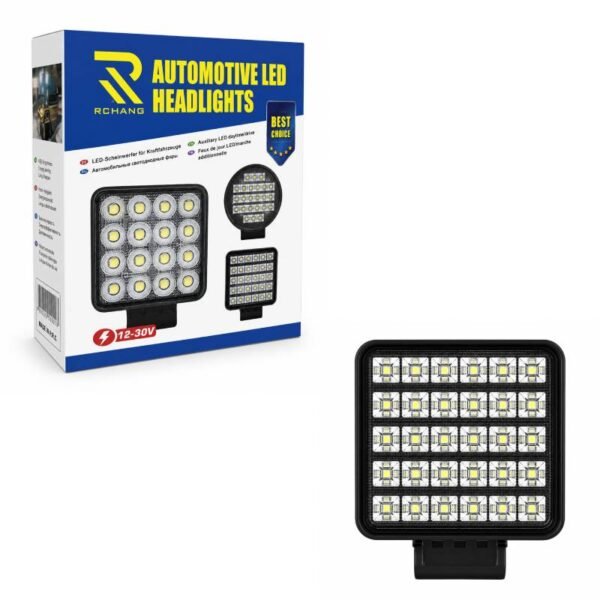 0111820 Rchang Τετράγωνος Προβολέας Εργασίας LED 48W 12-30V W16729-0 - LED Work Light