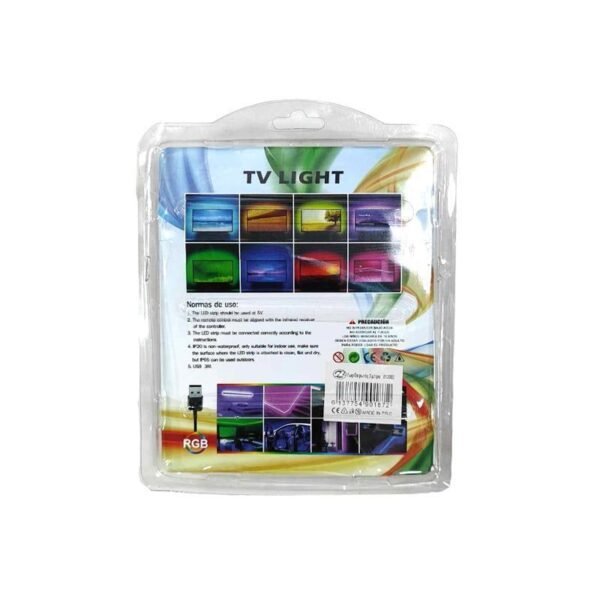012002-2 Ταινία LED RGB USB 3M για τηλεόραση με χειριστήριο