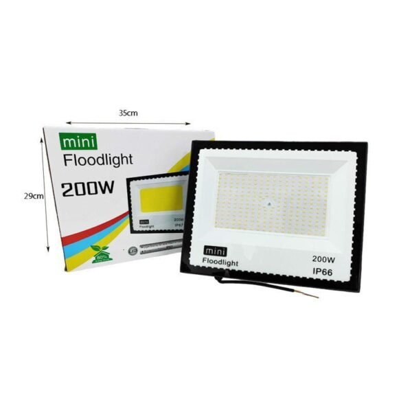 Mini Προβολέας 200W IP66 - Ισχυρός LED φωτισμός