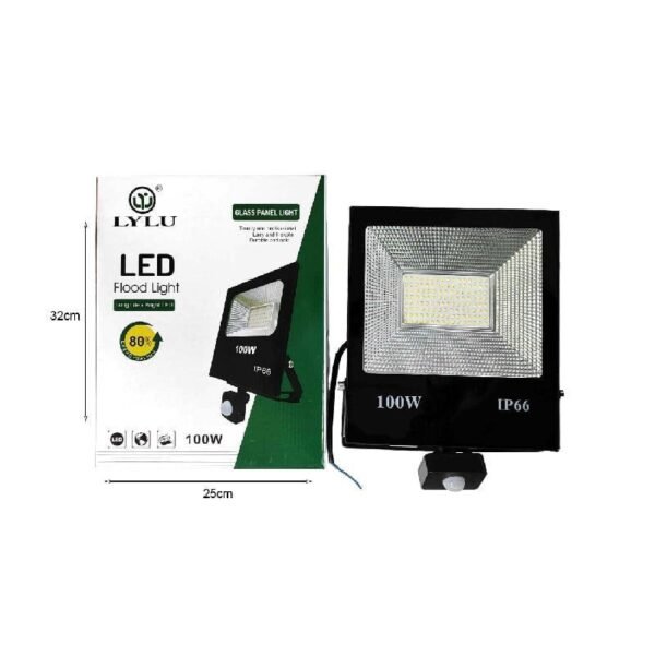 012016-1 LED προβολέας 100W ηλιακός - Φωτισμός εξωτερικού χώρου