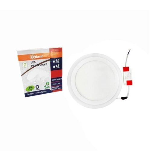 0138062 EHBMT LED φωτιστικό οροφής Ø205 18+6W λευκό+κίτρινο φώς - LED Panel light round
