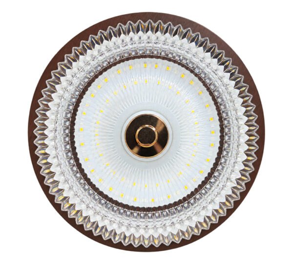 0138075-1 Στρογγυλό Φωτιστικό Τοίχου LED 8-24W με Κρυστάλλινο Εφέ - Round LED Wall Light 8-24W with Crystal Effect