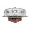 0138075-2 Στρογγυλό Φωτιστικό Τοίχου LED 8-24W με Κρυστάλλινο Εφέ - Round LED Wall Light 8-24W with Crystal Effect