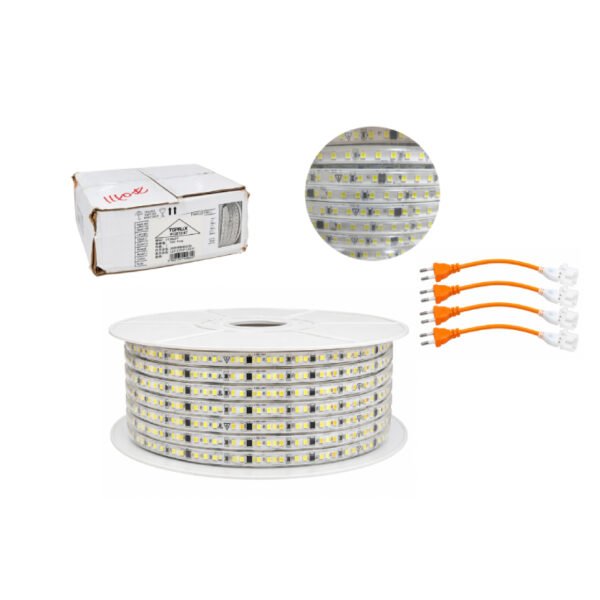 Φωτοσωλήνας LED 2835 Λευκού Φωτισμού - LED Rope Light 2835 White Light