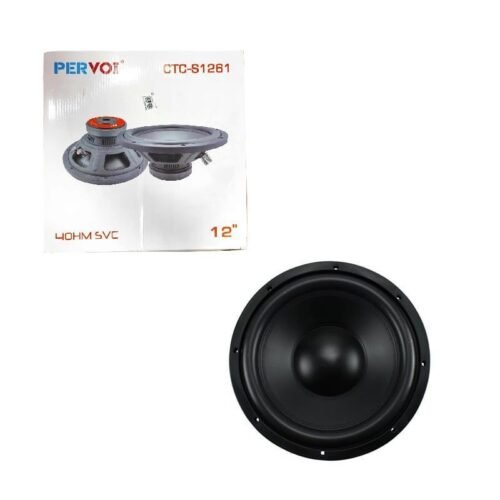 014410 PerVoi Subwoofer Αυτοκινήτου 12″ 1500W CTC-S1261 - Active subwoofer Subwoofer Αυτοκινήτου