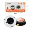 PerVoi Σετ Tweeter Αυτοκινήτου Στρογγυλά 4″ 300W CTC-15G - Car Tweeter Set