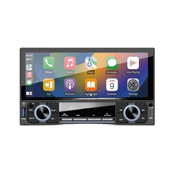 014427-2 PerVoi Οθόνη αυτοκινήτου Ηχοσύστημα Bluetooth USB AUX MP5 FM 6.8″ 12V 60W CTC-6821 - Car 1 Din HD Touch Screen Rearview Function