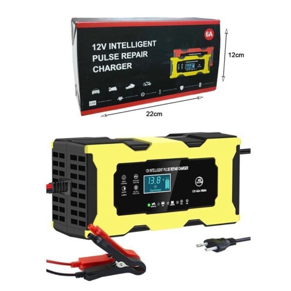 014429-4 Φορτιστής μπαταρίας αυτοκινήτου 12V έξυπνος επιδιόρθωσης