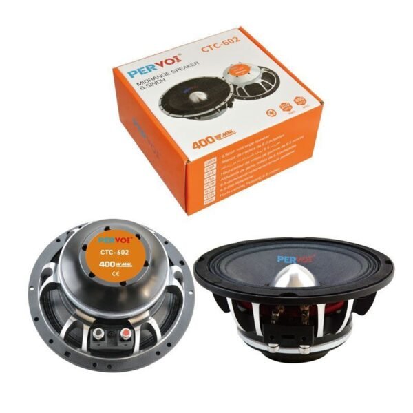 014468 PerVoi Ηχείο Αυτοκινήτου 6.5" με 400W CTC-602 - Drive Midrange Car Speaker
