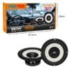 014502-1 Pervoi Ηχεία Αυτοκινήτου 6.5" 180W CTC-6567A - Car Speakers 6.5" 180W