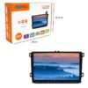 014509-1 PerVoi Οθόνη Αυτοκινήτου 9" CTC-9809 - Car Multimedia Player
