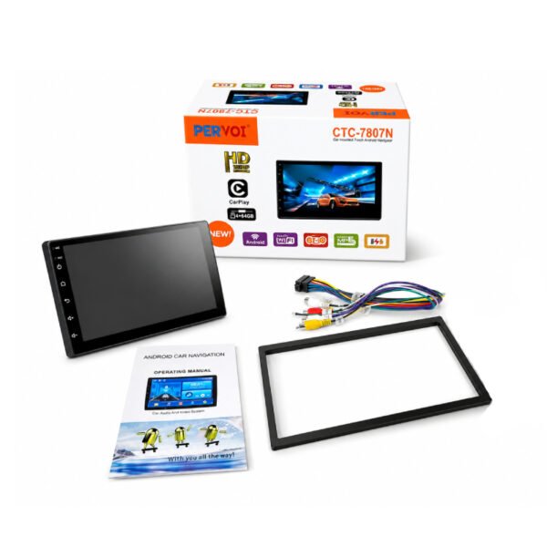 014510 PerVoi Οθόνη Αυτοκινήτου 7" Android 15 με GPS