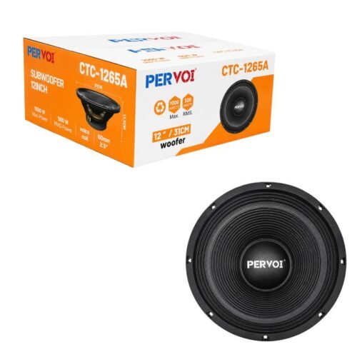 014521 PerVoi Υπογούφερ Αυτοκινήτου 12" CTC-1265A - Car Subwoofer