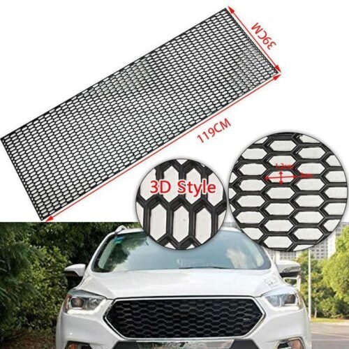0146397 GrowPal Πλαστική Σίτα Προφυλακτήρα 120x40cm- Plasticcar bumper grill