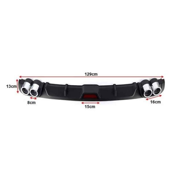 Diffuser Πίσω Προφυλακτήρα Universal Sport Look - Universal Sport Look Rear Bumper Diffuser