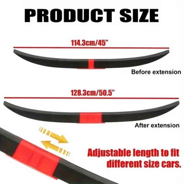 Αεροτομή Αυτοκινήτου Universal – Rear Trunk Car Spoiler