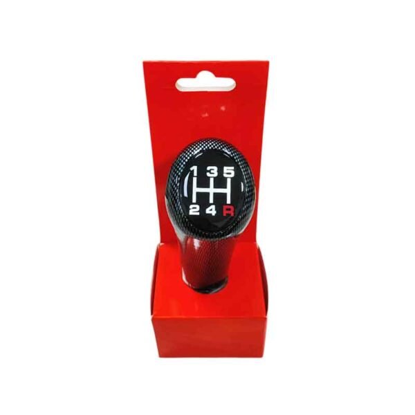 0146436-2 Πόμολο Λεβιέ Ταχυτήτων 5 Ταχυτήτων Carbon Look – 5 Speed Gear Shift Knob Carbon Look