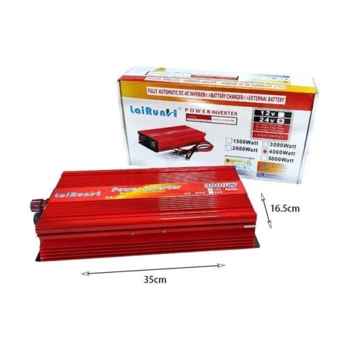 0163124 LaiRunH Inverter Αυτοκινήτου 4000W 24V – Power Inverter