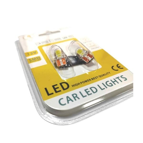 0163129-1 EJC Λάμπες Αυτοκινήτου T10-COB LED 12-24V 2τμχ ψυχρό φως - LED light