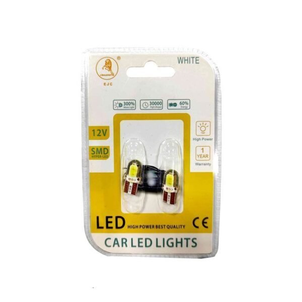 0163129 EJC Λάμπες Αυτοκινήτου T10-COB LED 12-24V 2τμχ ψυχρό φως - LED light