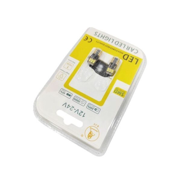 EJC Λάμπες Αυτοκινήτου 2016-12LED 12V-24 2τμχ ψυχρό φως – LED light