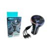 017154 Treqa Πομπός αυτοκινήτου φορτιστής MP3 Player MP-3-7 RGB 3.1A – Car MP3