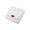 0175026 Songrui Διακόπτης λευκός με Λαμπάκι– Wall switch