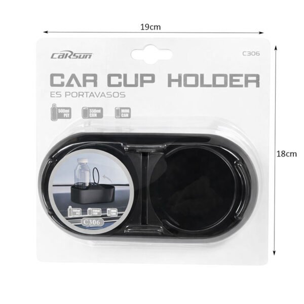 Carsun Διπλή Ποτηροθήκη Αυτοκινήτου C306 - Car Cup Holder