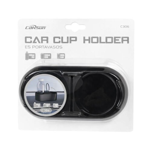 019110 Carsun Διπλή Ποτηροθήκη Αυτοκινήτου C306 - Car Cup Holder