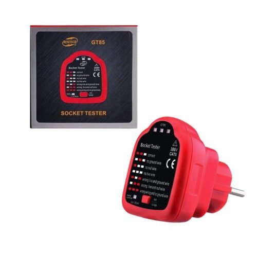 0194045 Benetech Δοκιμαστής Πρίζας Ρεύματος GT85 - Socket Tester