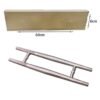 022002-2 Λαβή γυάλινης πόρτας 59cm - Glass door handle 59cm