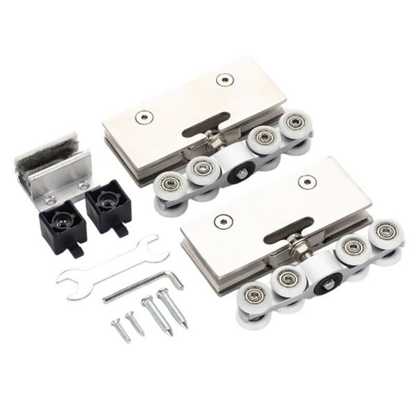 Συρόμενο Εξάρτημα Γυάλινης Πόρτας - Glass Door Sliding Fitting