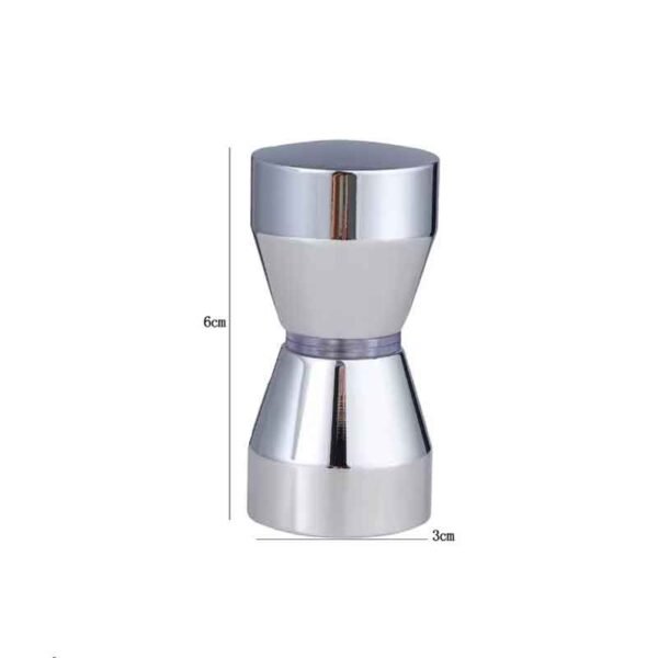 HBMK Χειρολαβή Πόρτας Τζαμιού Ασημί - Silver Glass Door Handle