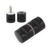 HBMK Μαύρη Χειρολαβή Πόρτας Τζαμιού -  Black Glass Door Handle HBMM