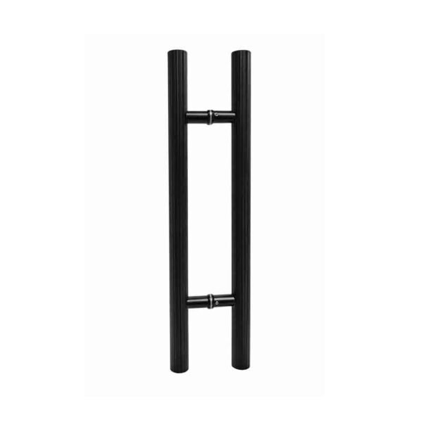 Λαβή Γυάλινης Πόρτας Λαβή Μαύρη 60cm – Black Door Handle
