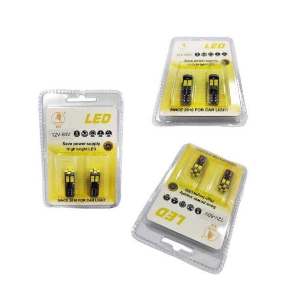 0232010 EJC Λάμπες Αυτοκινήτου Q3030-T10 12SMD 12-60V 2τμχ Canbus ψυχρό φως - LED light