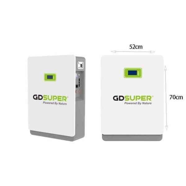 0234070-4 Σύστημα αποθήκευσης ενέργειας LiFePO4 5.12kWh για το σπίτι σας