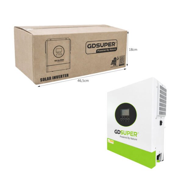 Υβριδικός ηλιακός μετατροπέας 4.2KW 24V με MPPT 100A