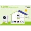 Υβριδικός ηλιακός μετατροπέας 6.2KW 48V με MPPT 120A