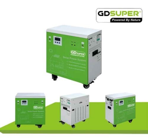 0234079 Ηλιακό Σύστημα Ενέργειας 1500W με Inverter Χαμηλής Συχνότητας & MPPT GD-79 - 1500W Solar Power System with Low Frequency Inverter & MPPT
