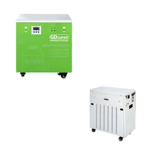 0234081 Ηλιακό Σύστημα Ενέργειας 6000W με MPPT 60A και Μπαταρία Λιθίου 51.2V 200Ah - 6000W Solar Power System with 60A MPPT and 51.2V 200Ah Lithium Battery