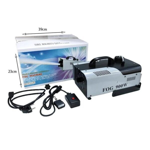 027001-4 Μηχανή καπνού 900W με χειριστήριο για πάρτι και εκδηλώσεις