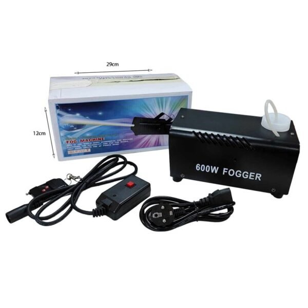 027003-4 Μηχανή καπνού 600W με χειριστήριο για πάρτι
