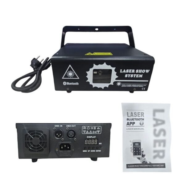 027092-1 Laser Show System Bluetooth DMX για εντυπωσιακές φωτεινές παραστάσεις